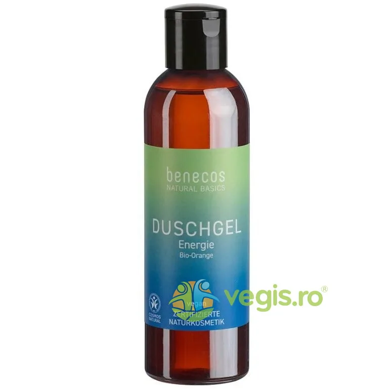 Gel de Dus cu Extract de Portocala Energy 200ml BENECOS — preț și oferte