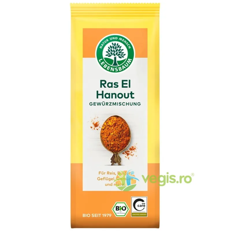 Amestec de Condimente Ras El Hanout Ecologic/Bio 45g LEBENSBAUM — preț și oferte