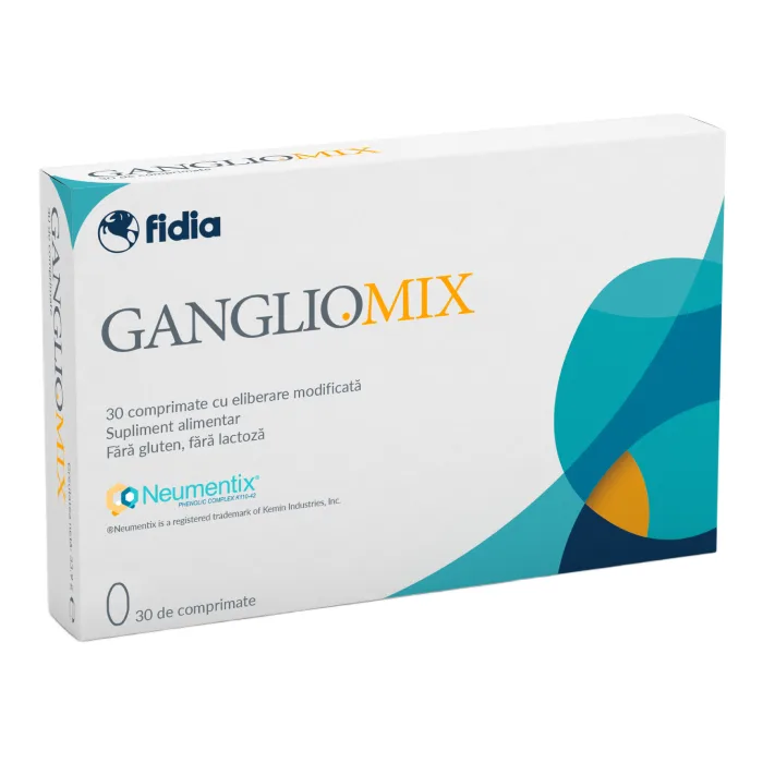 GanglioMix, 30 comprimate, Fidia FIDIA FARMACEUTICI — preț și oferte