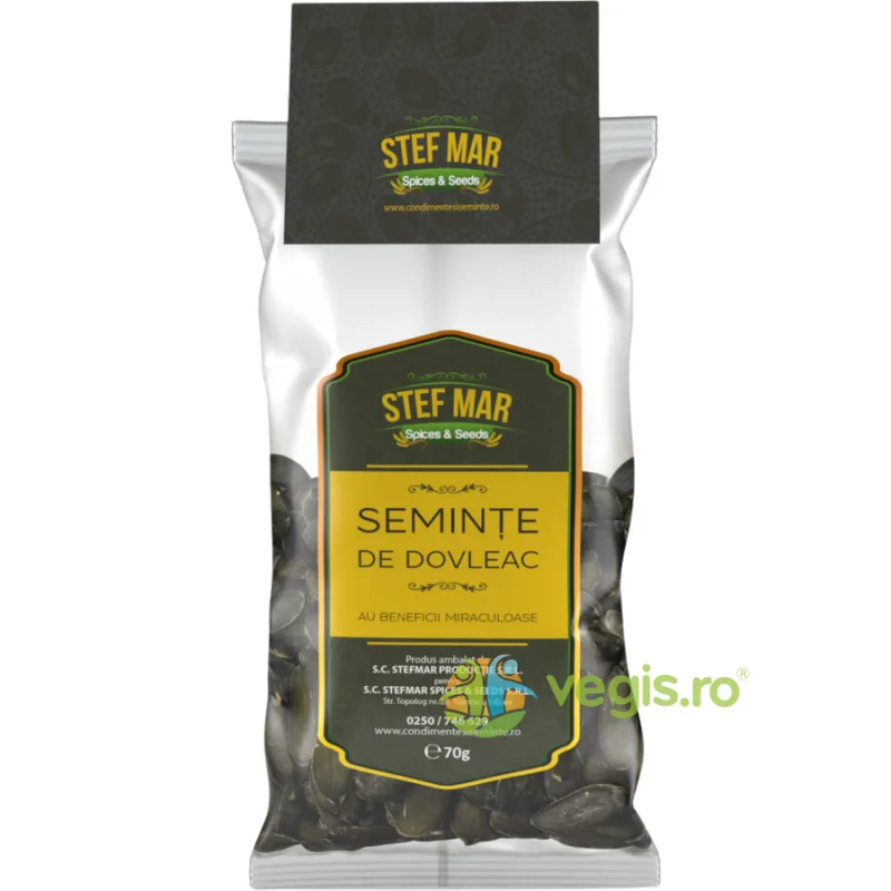 Seminte de Dovleac 70g Stef Mar — preț și oferte