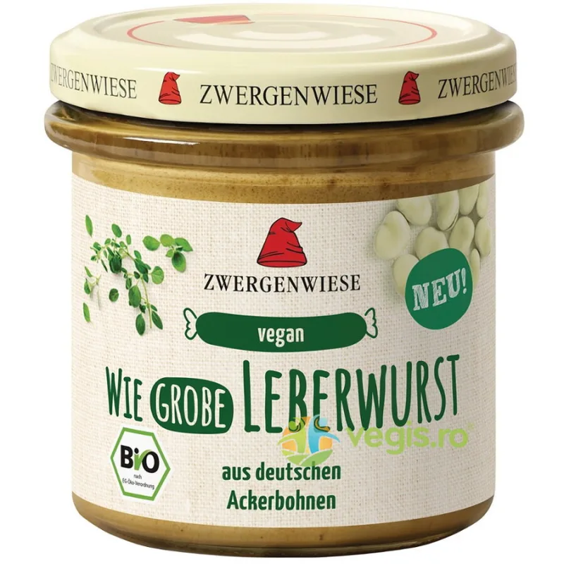 Crema Tartinabila cu Fasole si Mix de Condimente Leberwurst Ecologica/Bio 135g — preț și oferte