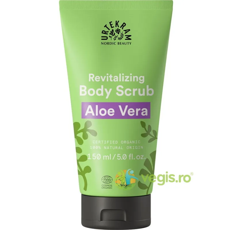 Scrub Revitalizant pentru Corp cu Aloe Vera Bio 150ml URTEKRAM — preț și oferte