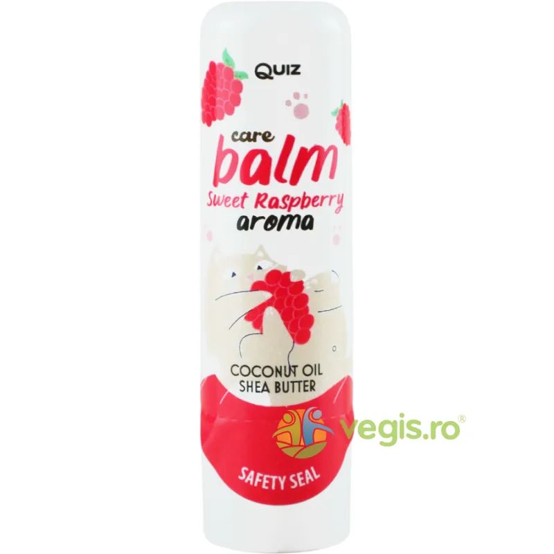 Balsam de Buze pentru Copii cu Zmeura +3 Ani 4g QUIZ COSMETICS — preț și oferte