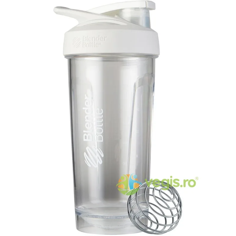 Shaker Strada Tritan Alb Transparent 800ml Blender Bottle — preț și oferte