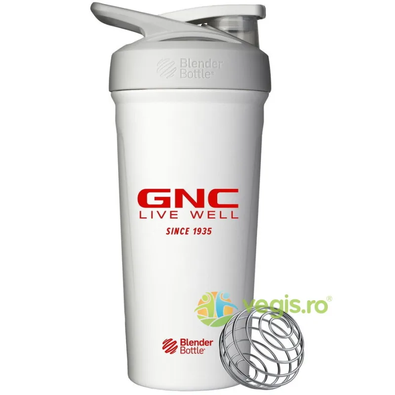 Shaker Strada din Inox Alb 700ml Blender Bottle — preț și oferte
