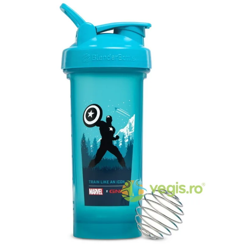 Shaker Clasic Captain America Edition 828ml Blender Bottle — preț și oferte