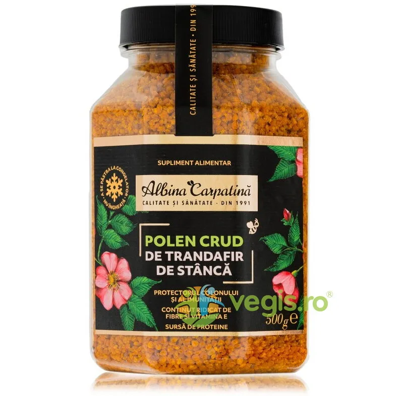 Polen Crud Trandafir de Stanca 500g Albina Carpatina — preț și oferte