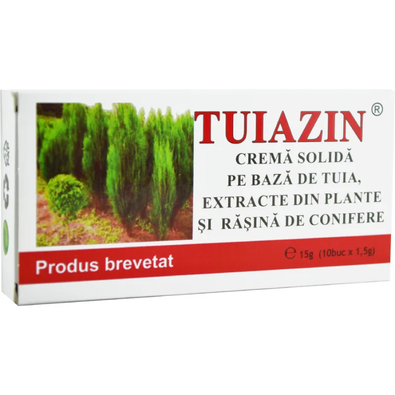 Tuiazin Supozitoare 1.5gx10buc ELZIN PLANT — preț și oferte
