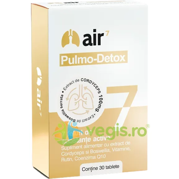 Air7 Vitamina Plamanilor pentru Fumatori 30tb GREEN SPLID — preț și oferte