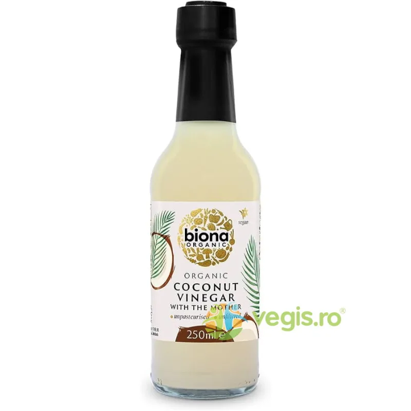 Otet de Cocos Nefiltrat Ecologic/Bio 250ml BIONA — preț și oferte