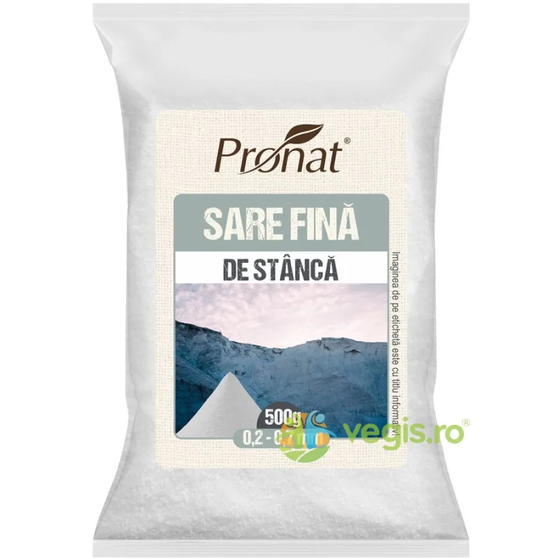 Sare Fina de Stanca 500g PRONAT — preț și oferte