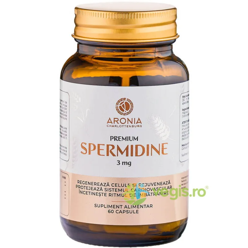 Spermidine 3mg Celule Inima si Anti-Imbatranire 60cps ARONIA CHARLOTTENBURG — preț și oferte