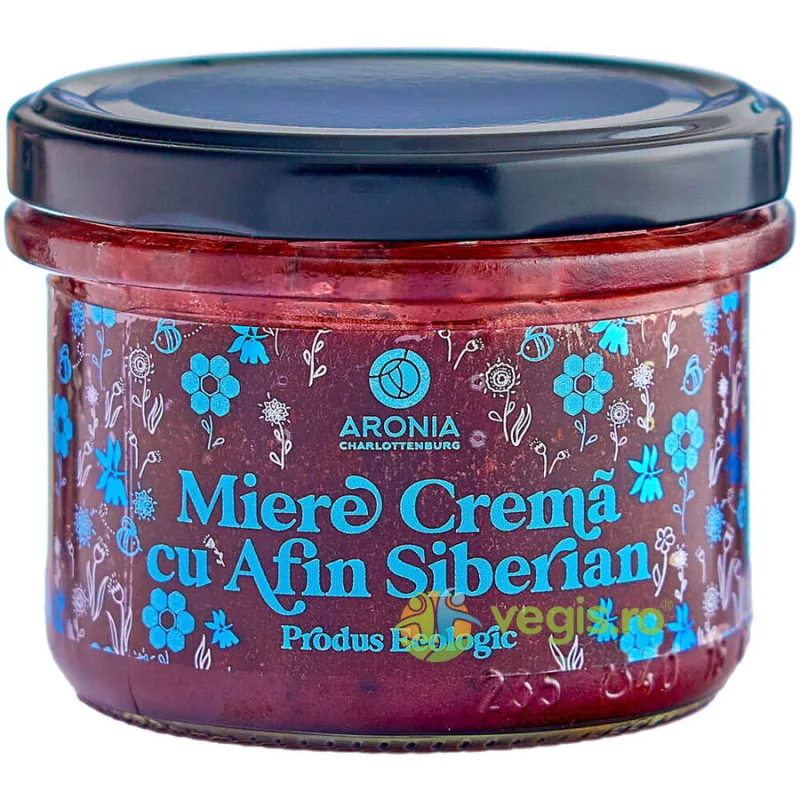 Miere Crema cu Afin Siberian Ecologica/Bio 220g Aronia Charlottenburg — preț și oferte