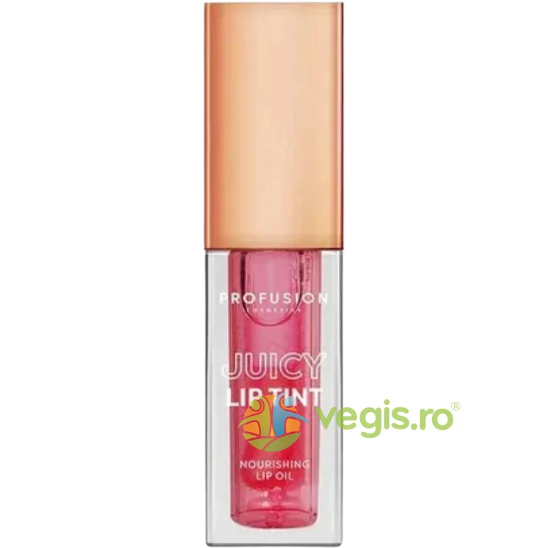 Ulei de Buze Hranitor si Colorat (Juicy Lip Tint) Pink Slippers 4.5ml PROFUSION COSMETICS — preț și oferte