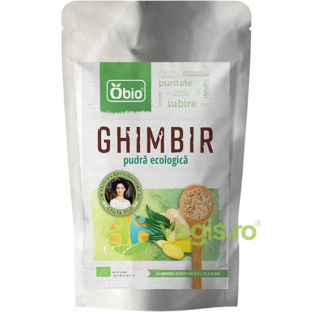 Ghimbir Pudra Ecologic/Bio 125g OBio — preț și oferte
