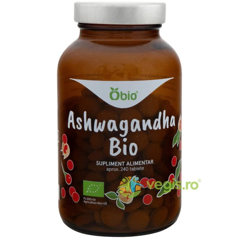 Ashwagandha Ecologica/Bio 240tb OBio — preț și oferte
