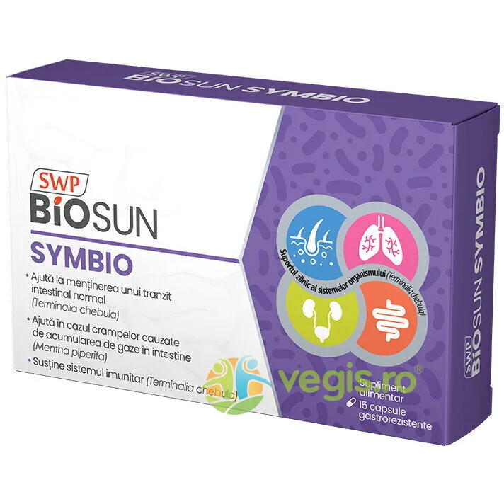 BioSun Symbio 15cps SUN WAVE PHARMA — preț și oferte