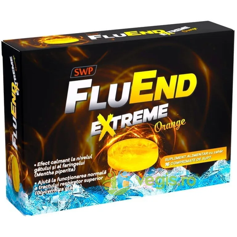 Fluend Extreme Orange 16cpr SUN WAVE PHARMA — preț și oferte