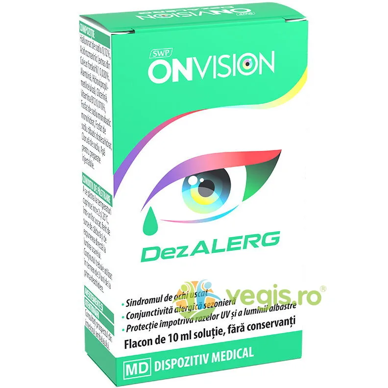 Onvision Dezalerg 10ml SUN WAVE PHARMA — preț și oferte