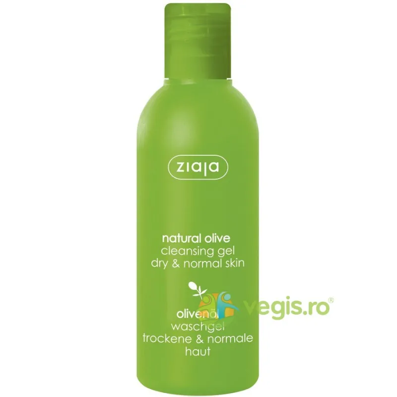 Gel de Curatare a Tenului cu Masline 200ml ZIAJA — preț și oferte