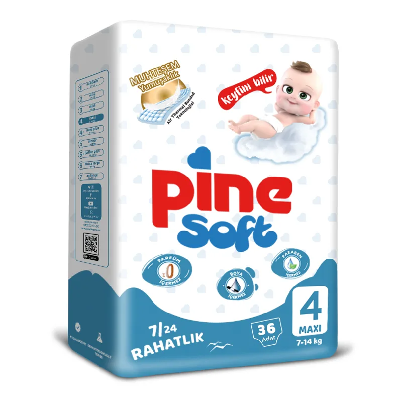 Scutece maxi Soft, 7-14 kg, 36 bucati, PINE — preț și oferte