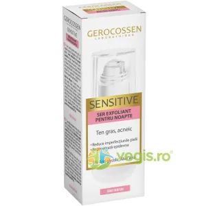 Ser Exfoliant pentru Noapte cu 5% Acid Glicolic si Aloe Vera Sensitive 30ml