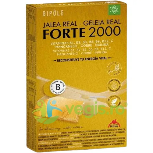 Laptisor de Matca Forte 2000 Bipôle 20 fiole x 15ml DIETETICOS-INTERSA — preț și oferte
