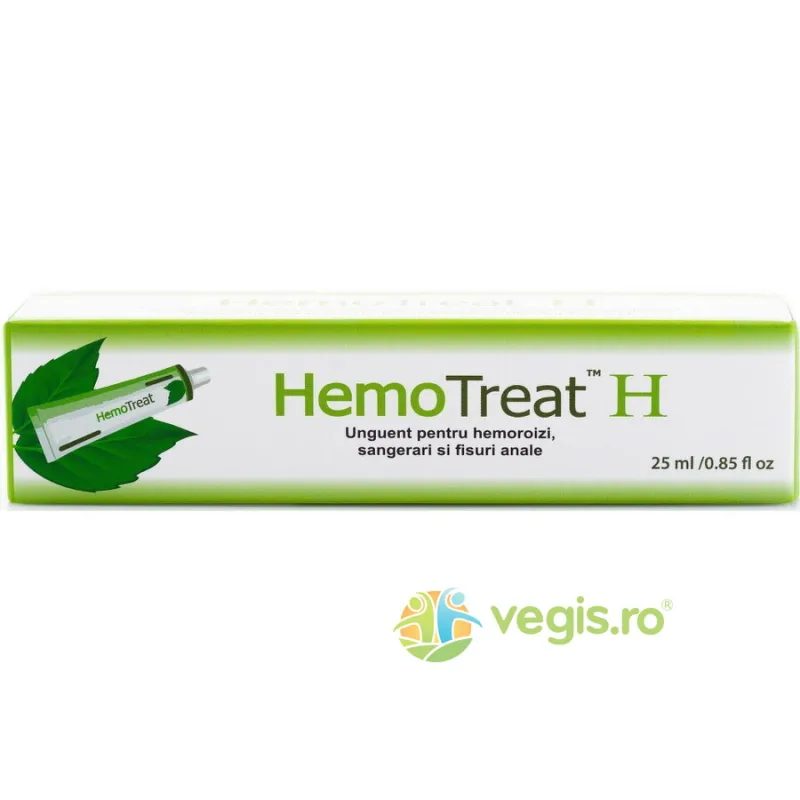 HemoTreat H Unguent Hemoroizi 25ml GLOBAL TREAT — preț și oferte