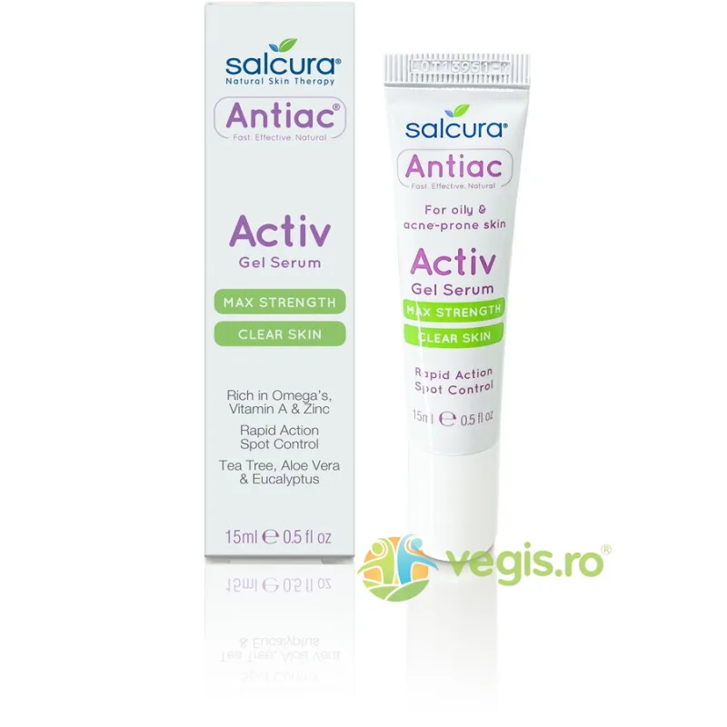 Gel Tratament pentru Acnee si Pete Pigmentare Ten si Corp Antiac 15ml SALCURA NATURAL SKIN THERAPY — preț și oferte