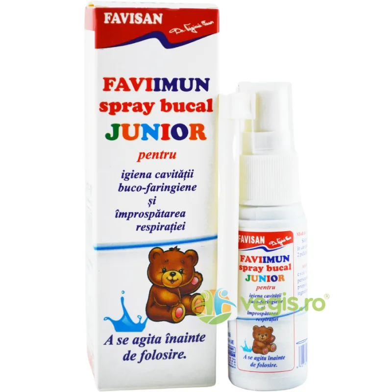 Faviimun Spray Bucal Junior 30ml Favisan — preț și oferte
