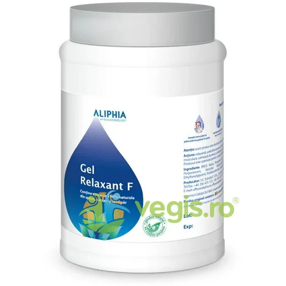 Gel Relaxant cu Spanz, Castan si Ienupar Dr. Boici 1L Exhelios — preț și oferte