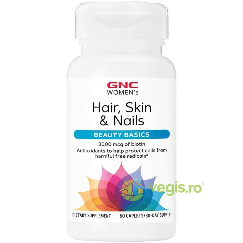 Hair, Skin & Nails Formula (Formula pentru Par, Piele si Unghii) Women's 60tb GNC — preț și oferte