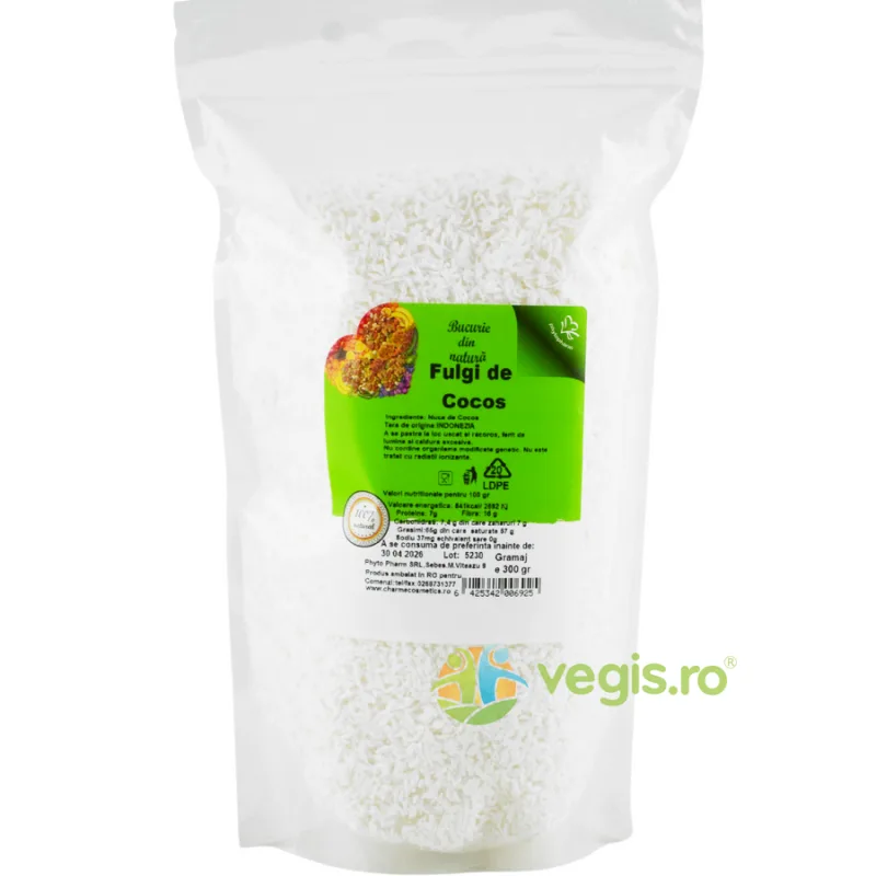 Fulgi de Cocos 300g CHARME — preț și oferte