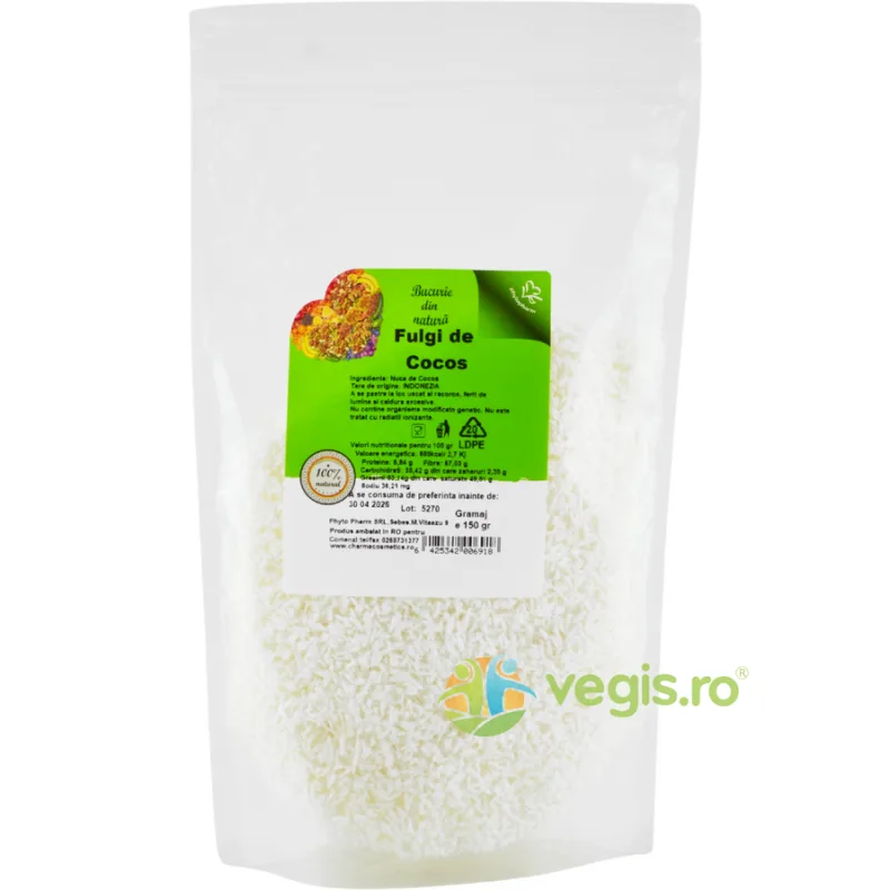 Fulgi de Cocos 150g CHARME — preț și oferte