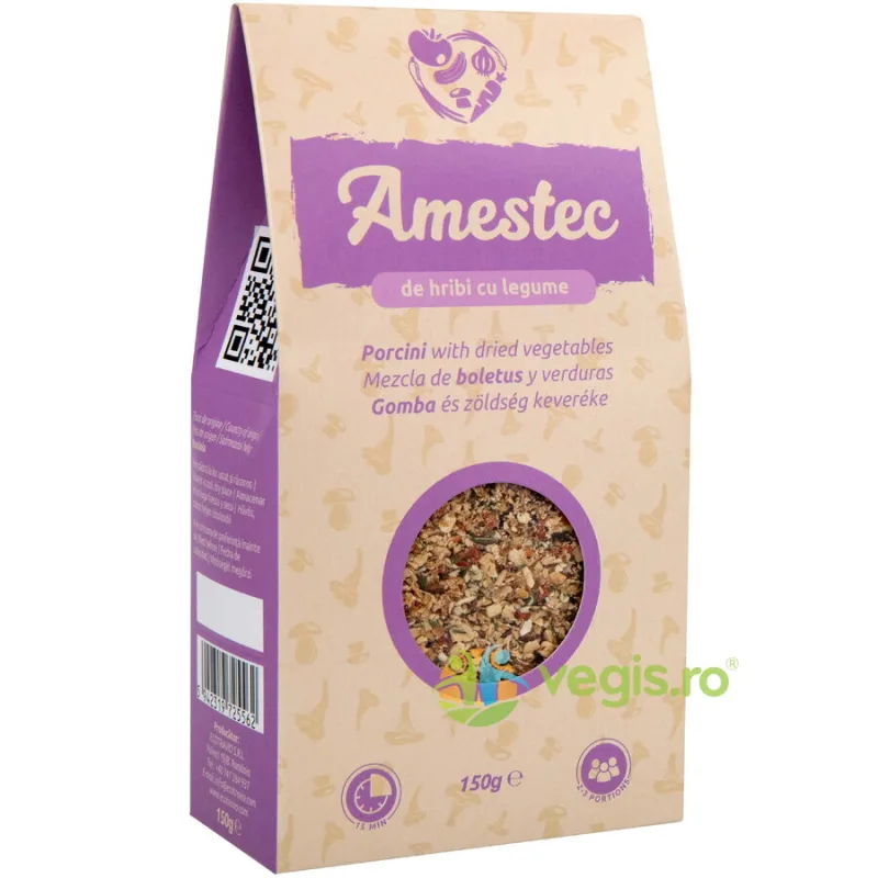 Amestec de Hribi cu Legume fara Gluten 150g ECOTRAVIO — preț și oferte