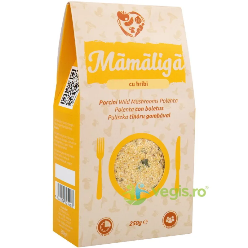 Mamaliga cu Hribi fara Gluten 250g ECOTRAVIO — preț și oferte