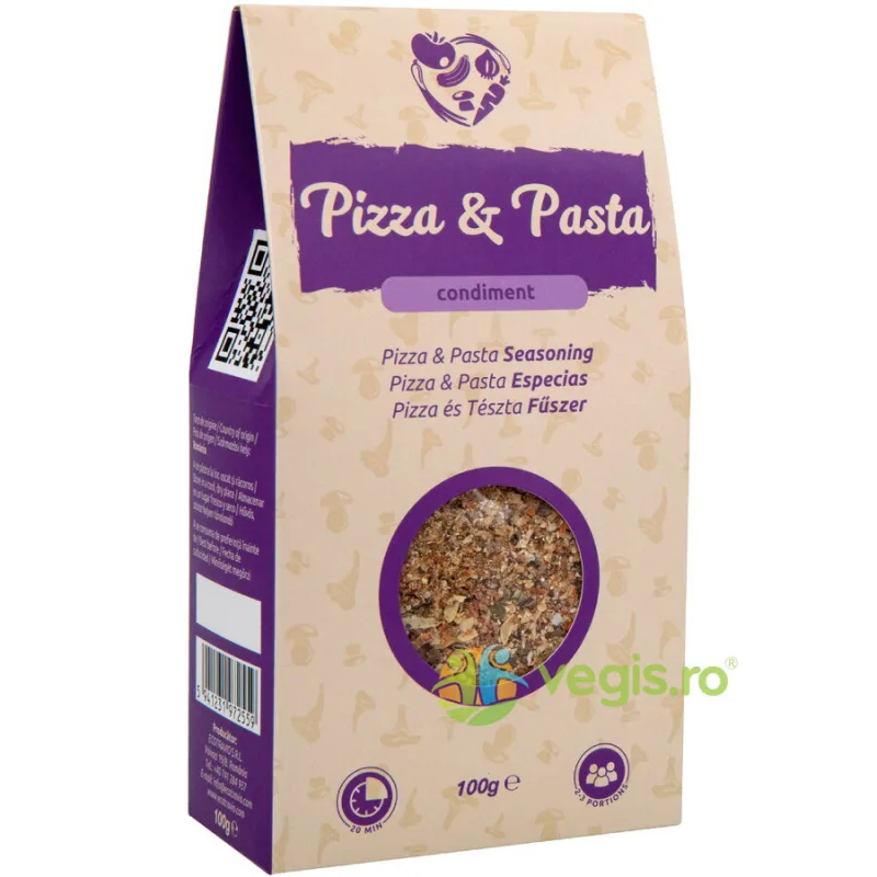 Condiment pentru Pizza si Paste fara Gluten 100g ECOTRAVIO — preț și oferte