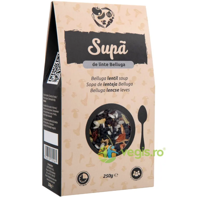 Supa de Linte Belluga fara Gluten 250g ECOTRAVIO — preț și oferte