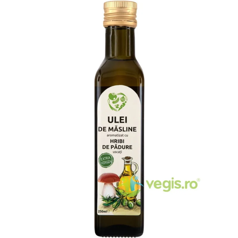 Ulei de Masline Extravirgin Aromatizat cu Hribi de Padure Uscati 250ml ECOTRAVIO — preț și oferte
