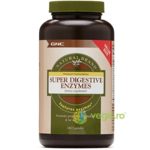 Enzime Digestive Natural Bland Super Digestive Enzymes 240cps