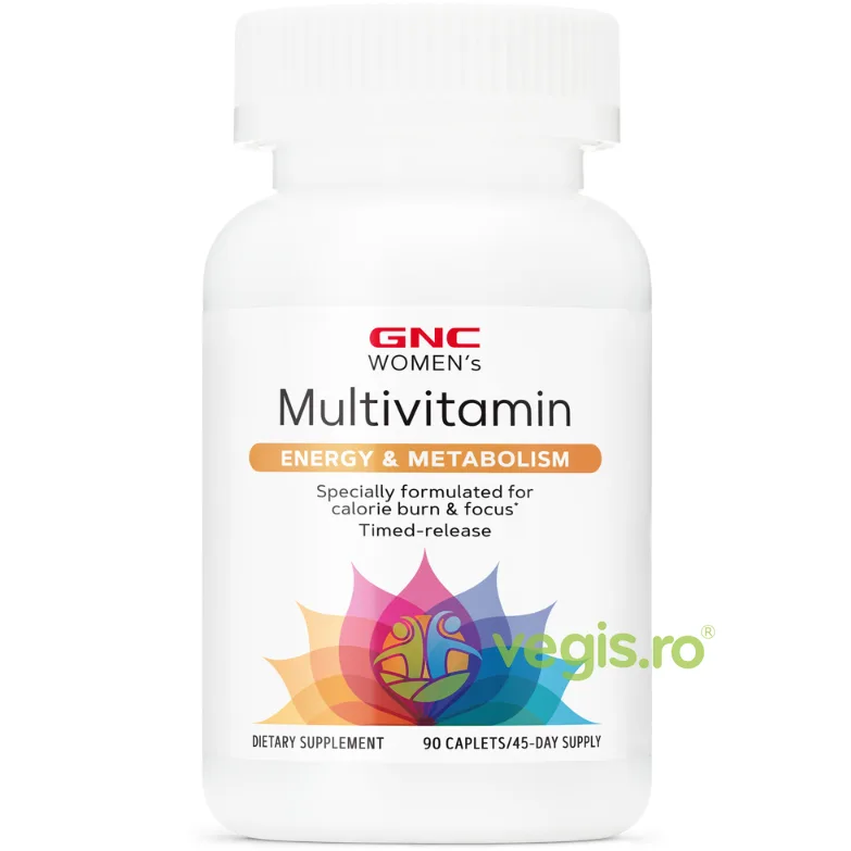 Complex de Multivitamine pentru Femei Women's Multivitamin Energy & Metabolism 90tb GNC — preț și oferte