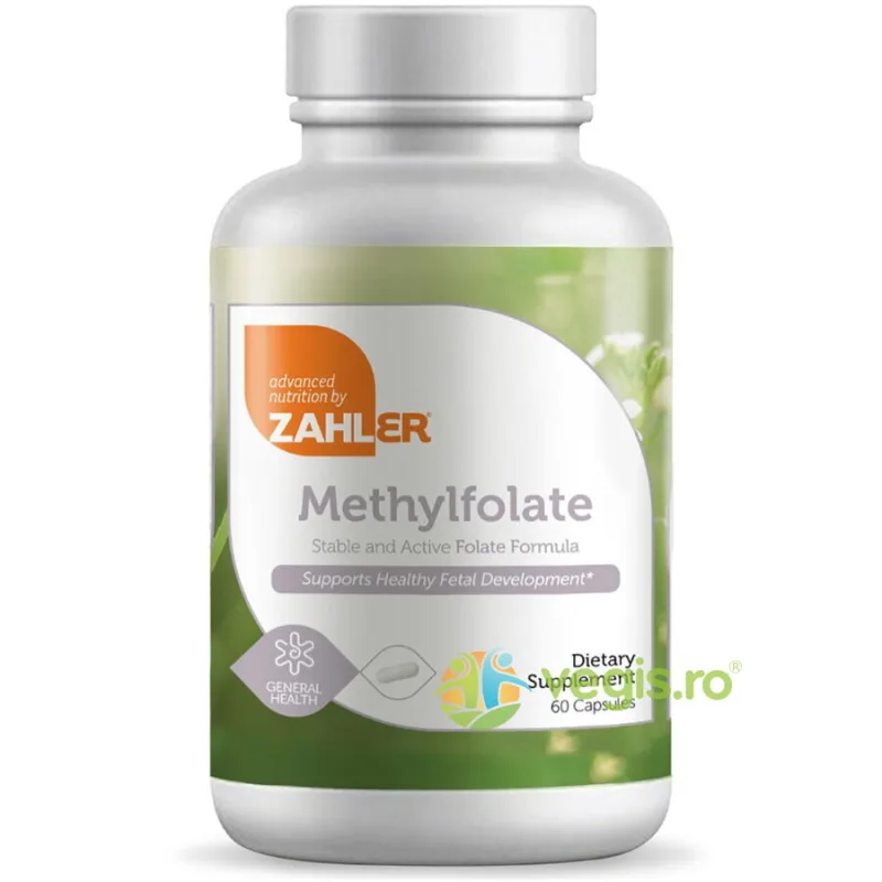 Forma Stabila si Activa de Acid Folic Metilfolat 60cps ADVANCED&nbsp;NUTRITION&nbsp;BY&nbsp;ZAHLER — preț și oferte