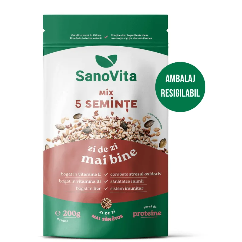 Mix 5 Seminte 200g SANOVITA — preț și oferte