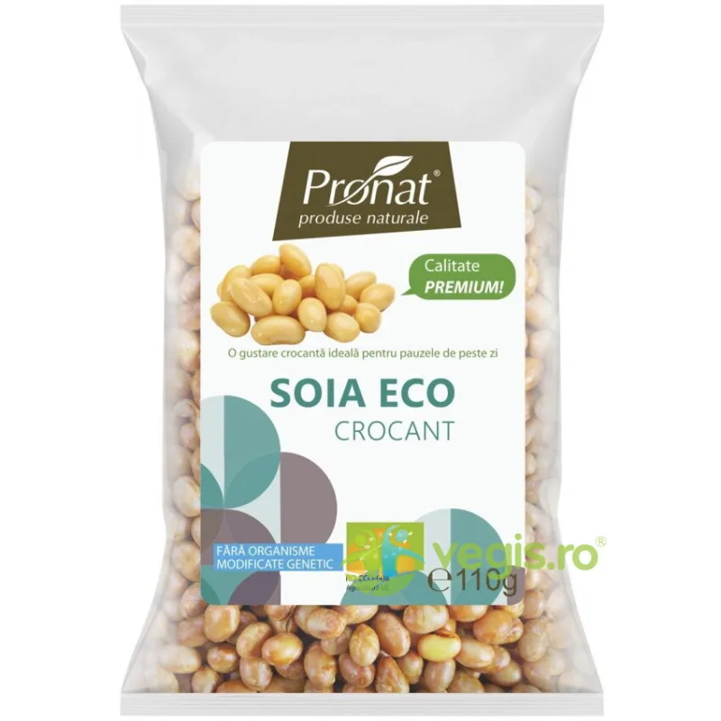 Soia Crocanta Ecologica/Bio 110g PRONAT — preț și oferte