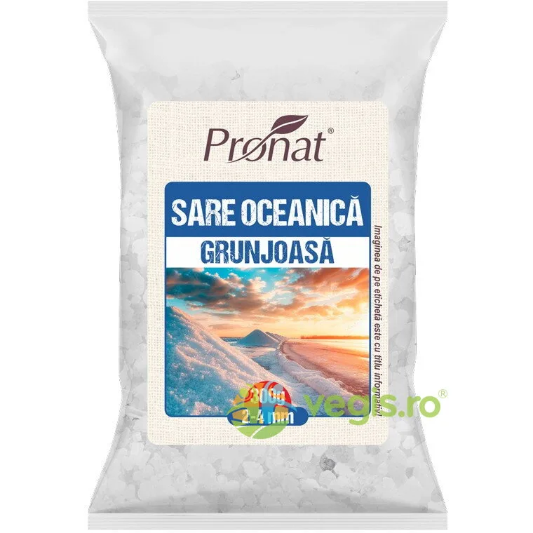 Sare Oceanica Grunjoasa 2-4 mm 300g PRONAT — preț și oferte