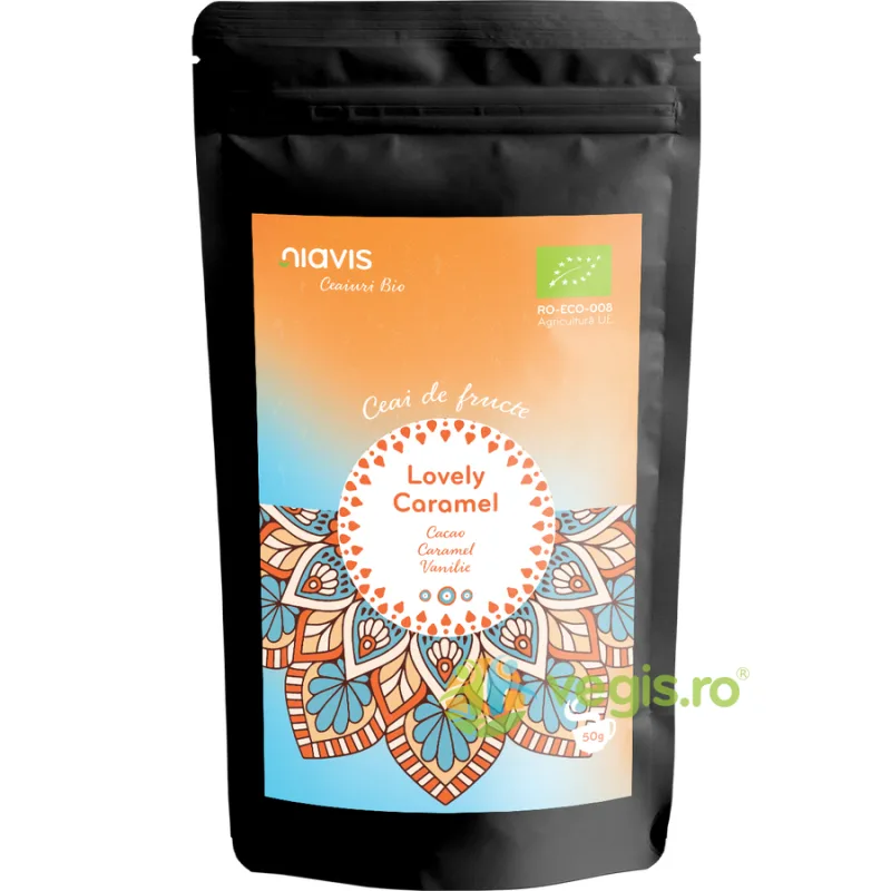 Ceai  Lovely Caramel Ecologic/Bio 50g NIAVIS — preț și oferte
