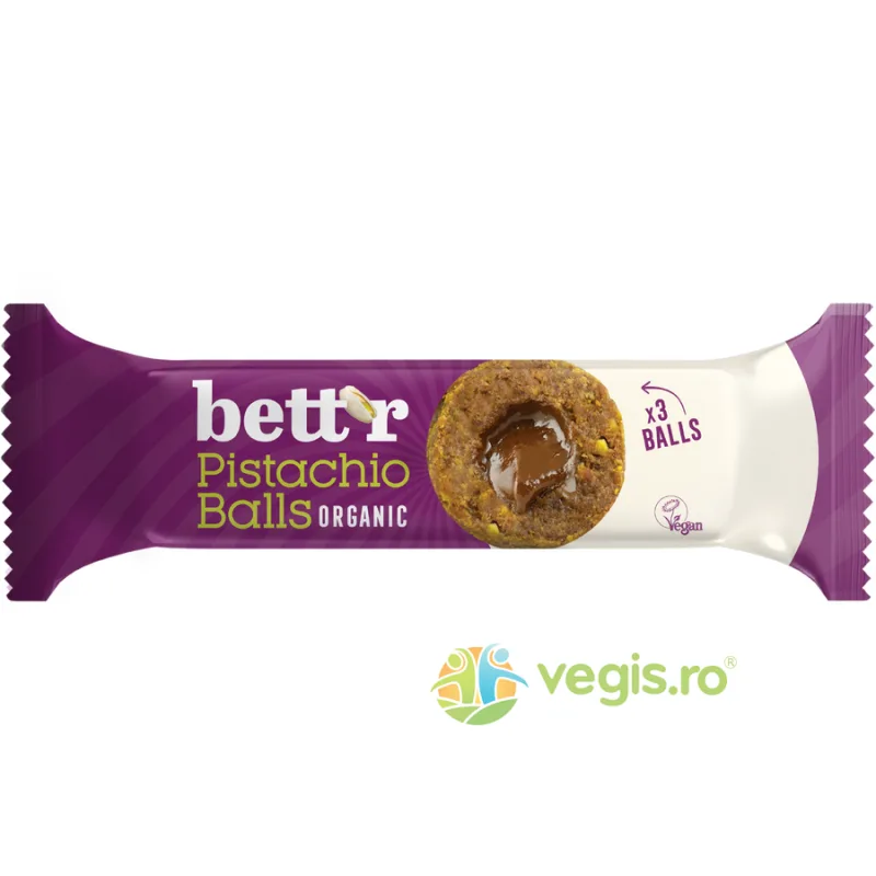Bilute cu Umplutura de Fistic Ecologice/Bio 3x15g BETTR — preț și oferte