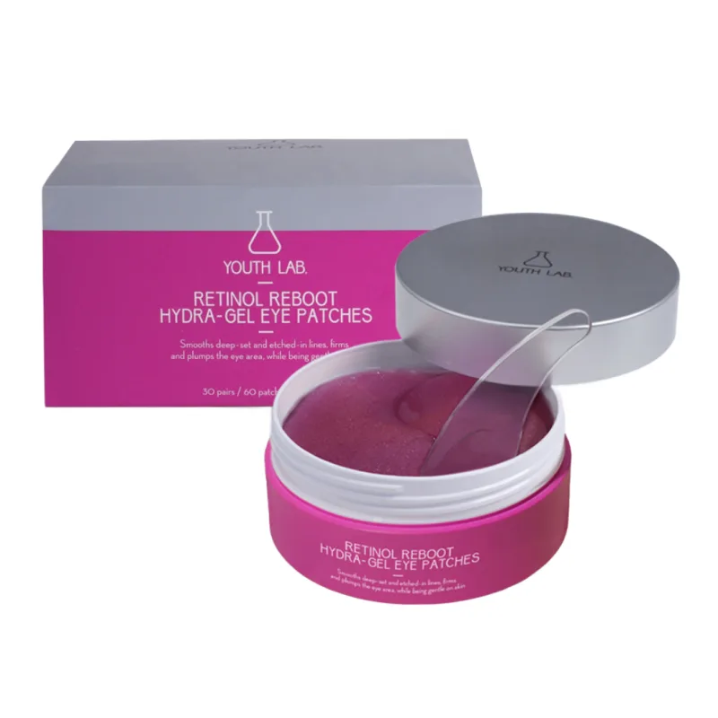 Patch-uri pentru zona ochilor Retinol Boost Hydragel, 30 perechi, Youth Lab — preț și oferte