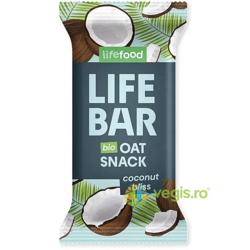 Baton de Ovaz cu Cocos Ecologic/Bio 40g LIFEBAR — preț și oferte