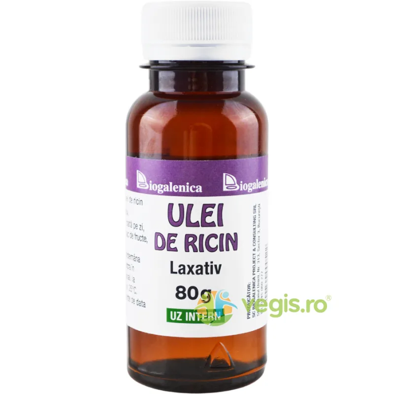 Ulei de Ricin pentru Uz Intern 80g Biogalenica — preț și oferte